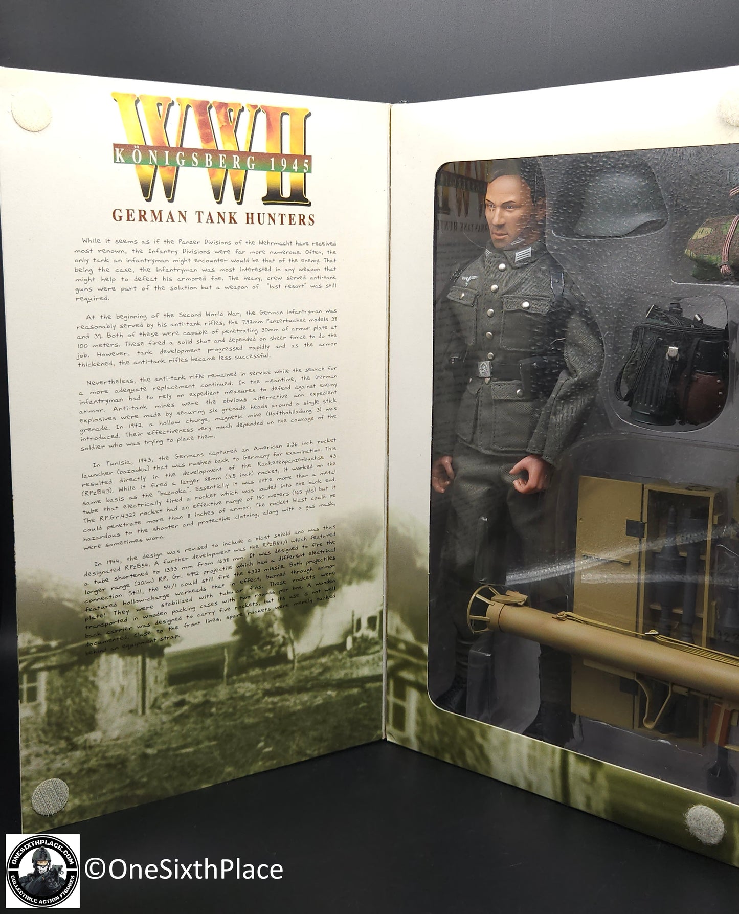 1:6 Dragon WWII German Tank Hunters Klein & Cross Konigsberg 1945 12" Figure Set