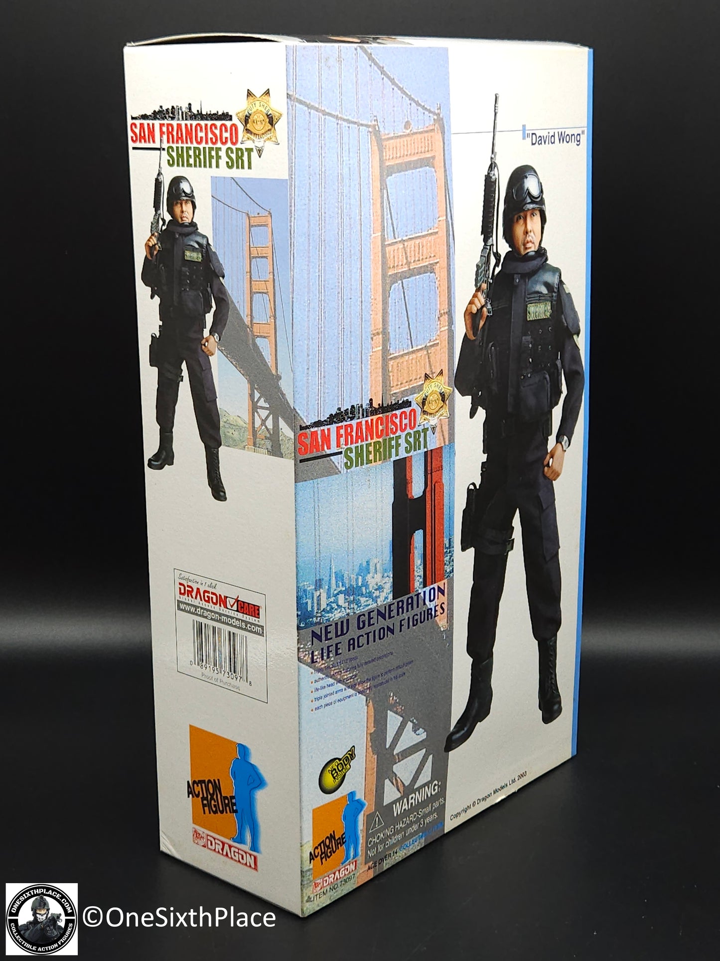1:6 scale Dragon San Francisco Sheriff SRT David Wong 12" Action Figure