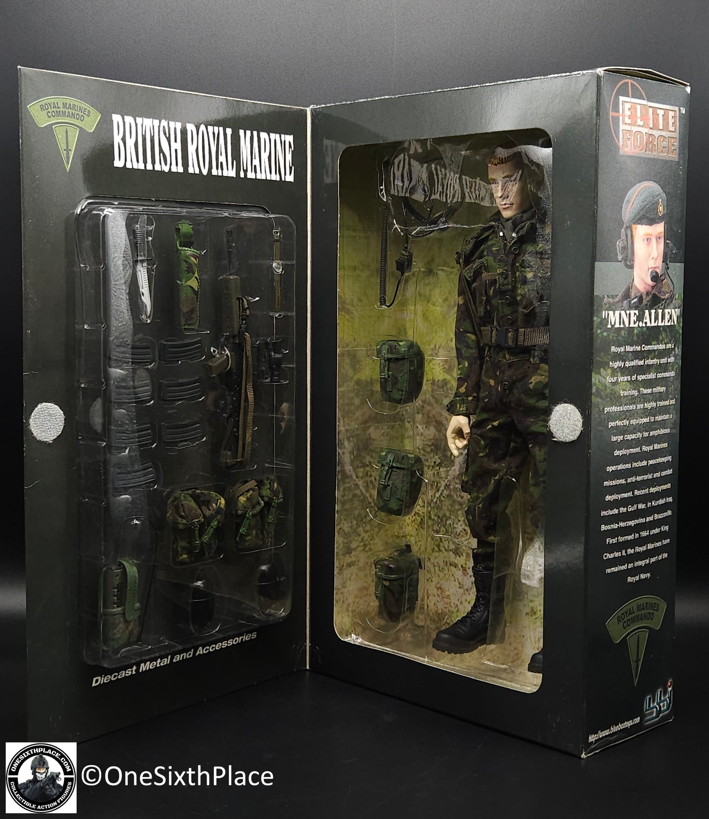 1:6 scale BBI Elite Force British Royal Marines Mne Allen 12" Action Figure