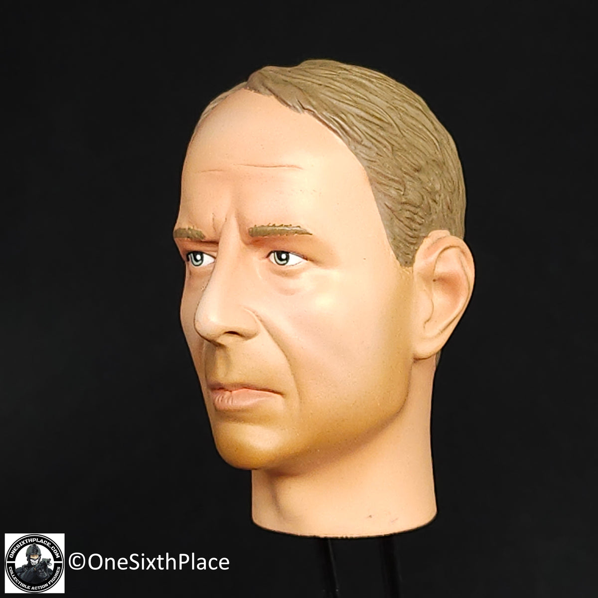 1:6 scale Dragon WWII William Bruce Willis Male Head Sculpt for 12" Figures
