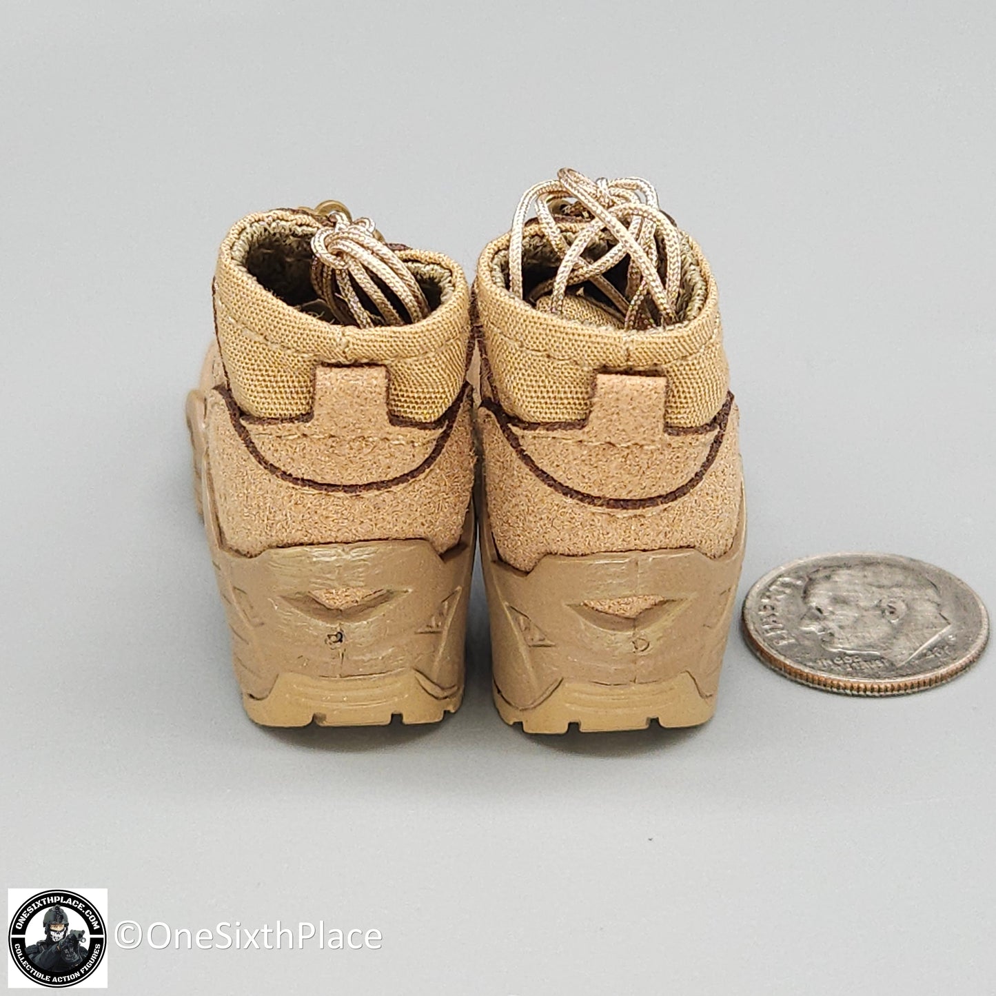 1:6 scale Easy & Simple Russian Special Operations Forces (SSO) Tan LOWA Boots for 12" Figures