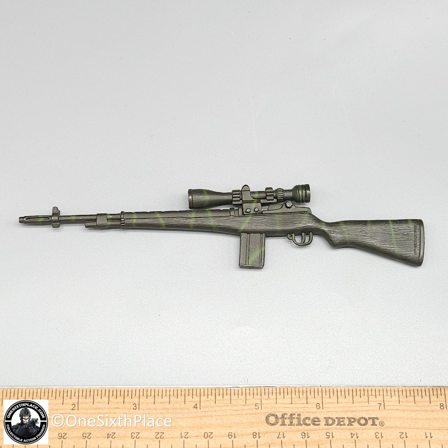 1:6 scale Ultimate Soldier Camo Sniper M14 Rifle for 12" Figures