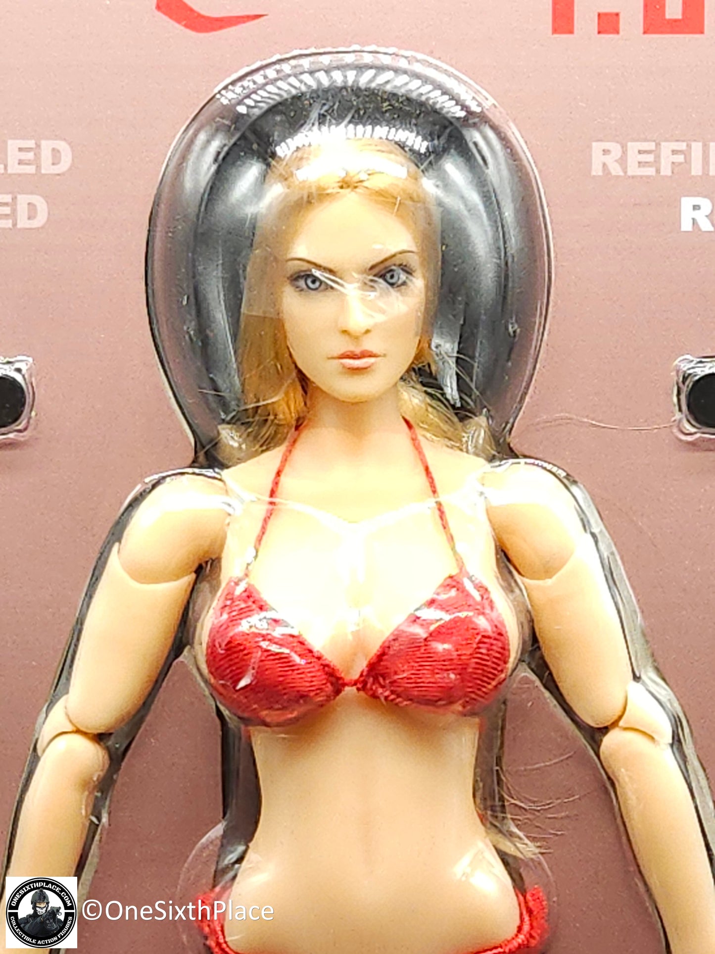 1:6 Triad Toys Female Otaku 1.2 Caucasian Body w/ Blond Hair for 12" Figure READ NOTES