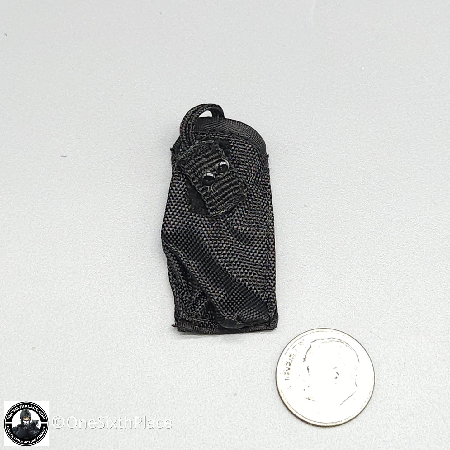 1:6 scale Toy Soldier Delta Force Black Radio Pouch for 12" Figures