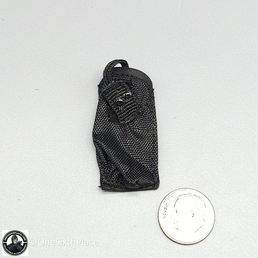 1:6 scale Toy Soldier Delta Force Black Radio Pouch for 12" Figures