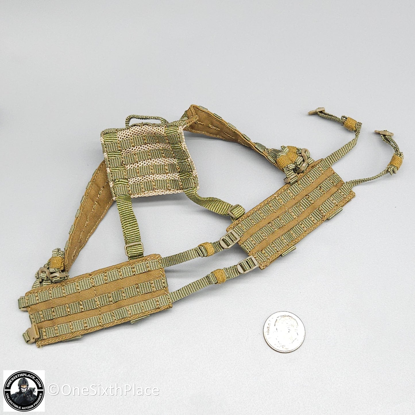 1:6 scale Easy & Simple Russian Special Operations Forces (SSO) Coyote H-Harness for 12" Figures (Copy)
