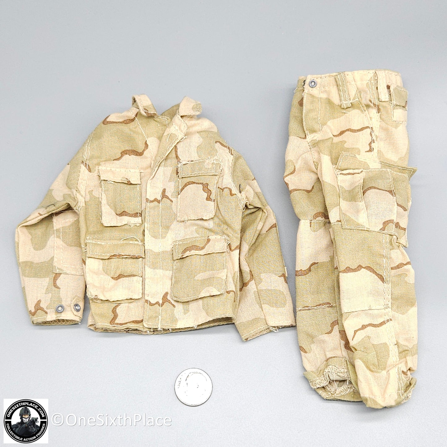 1:6 Dragon Modern Delta Force Jeff Desert Camo Uniform for 12" Figures