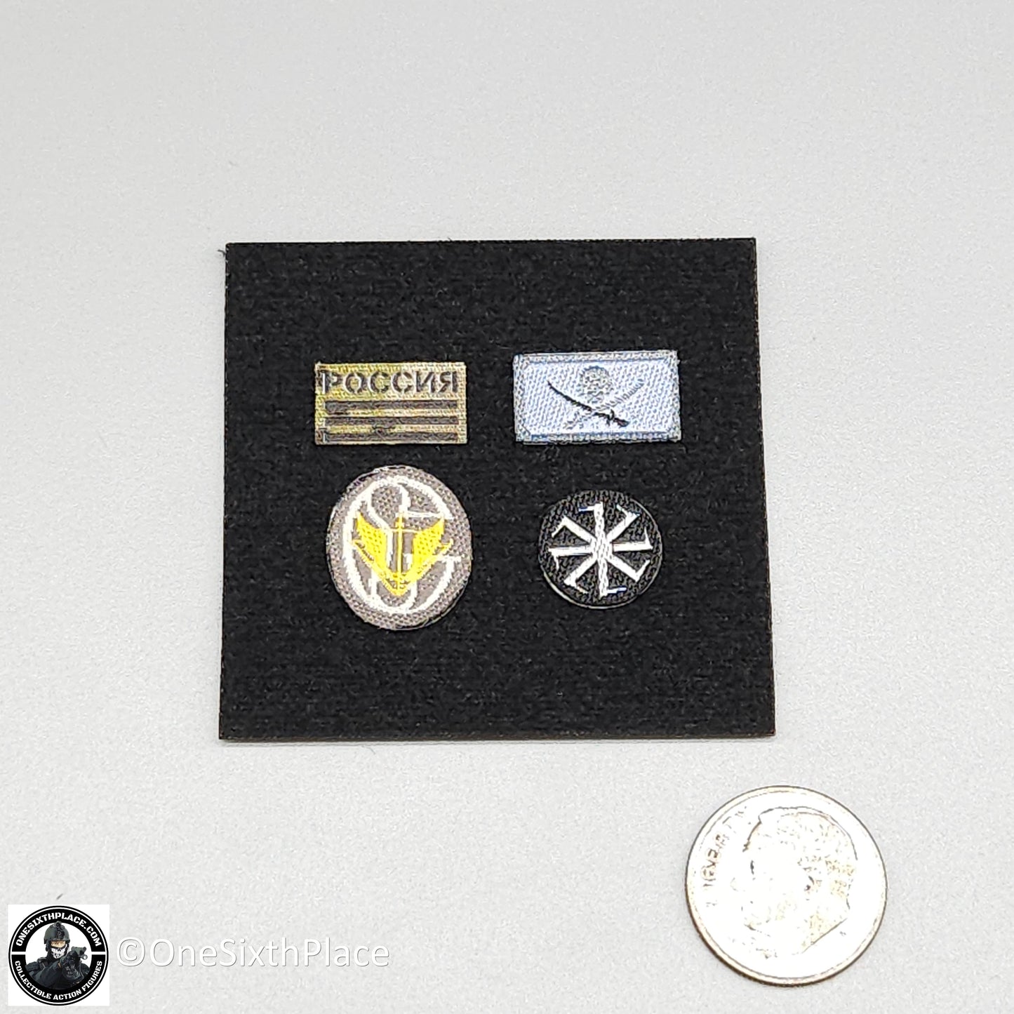1:6 scale Easy & Simple Russian Special Operations Forces (SSO) Patches for 12" Figures