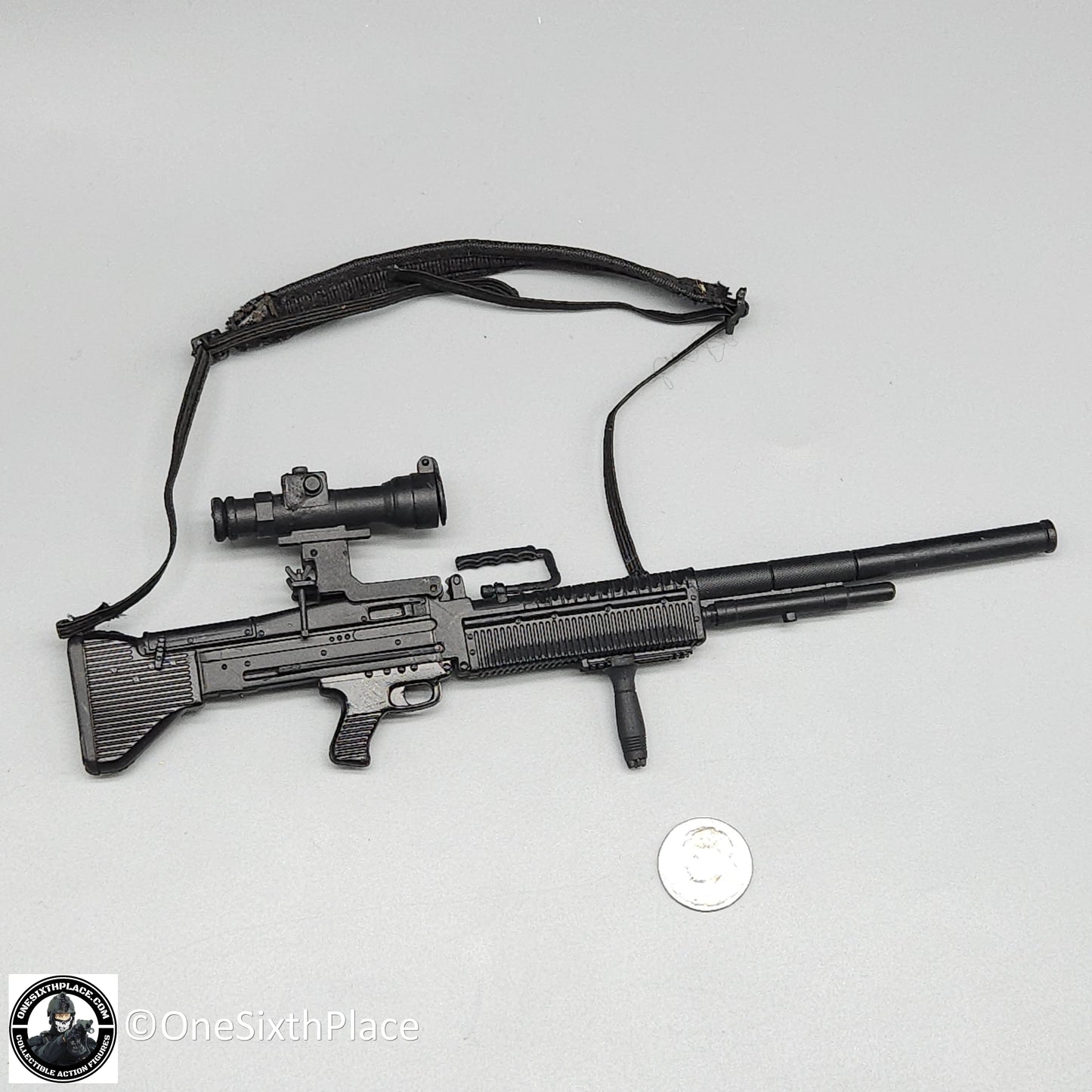 1:6 scale Ultimate Soldier M60 Machine Gun w/ Suppressor for 12" Figures