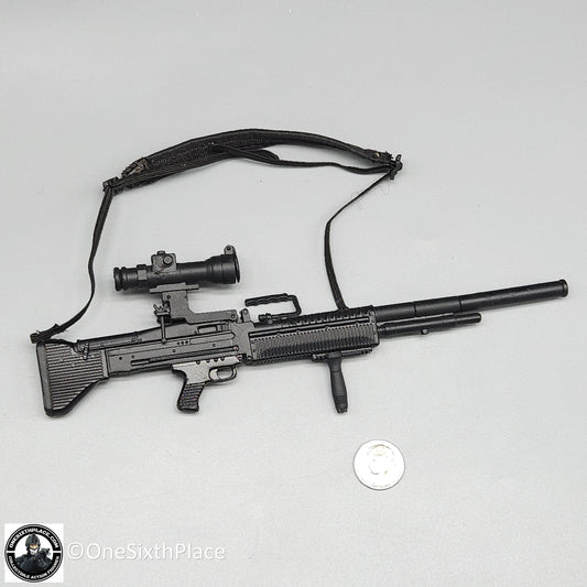 1:6 scale Ultimate Soldier M60 Machine Gun w/ Suppressor for 12" Figures