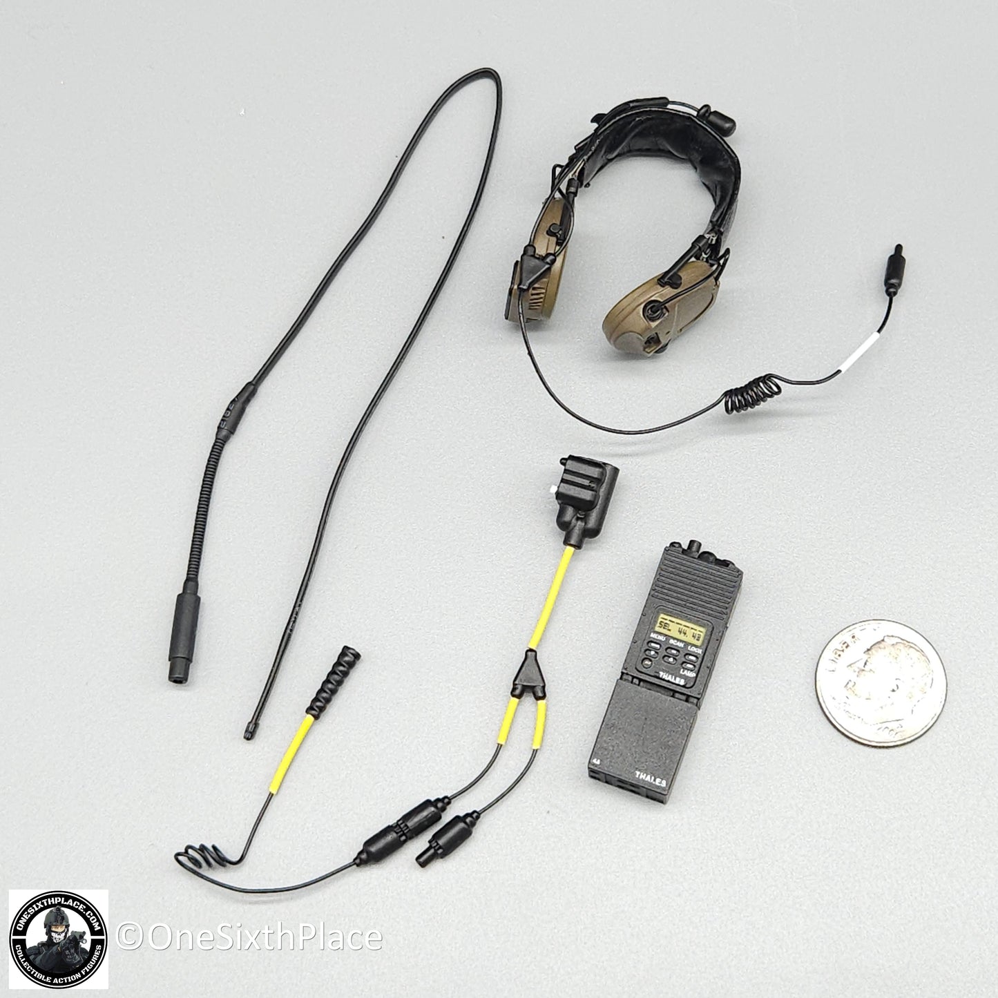 1:6 scale Easy & Simple NAVY Special Warfare Operator Radio w/ Headset for 12" Figures