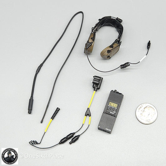 1:6 scale Easy & Simple NAVY Special Warfare Operator Radio w/ Headset for 12" Figures