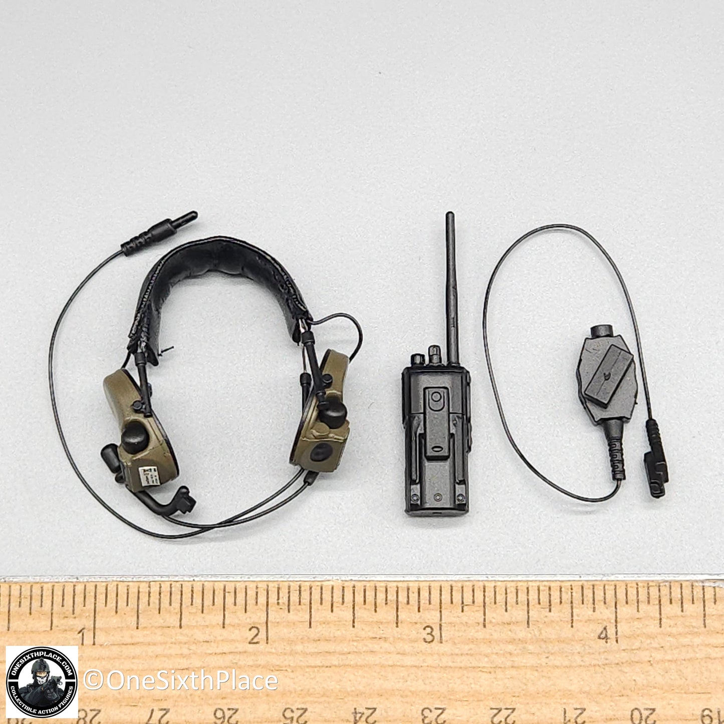 1:6 scale Easy & Simple Russian Special Operations Forces (SSO) Radio w/ Headset for 12" Figures
