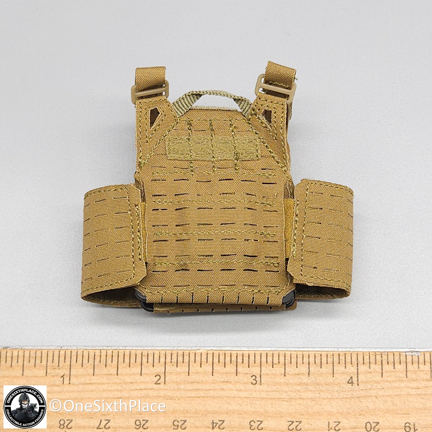 1:6 scale Easy & Simple Russian Special Operations Forces (SSO) Tan Plate Carrier for 12" Figures