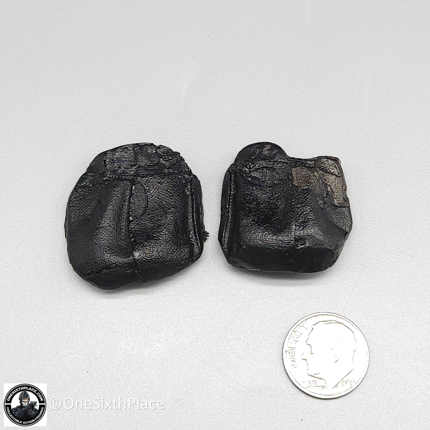 1:6 Dragon Cargo Pocket Pouch Stuffers x2 (Plastic) for 12" Figures