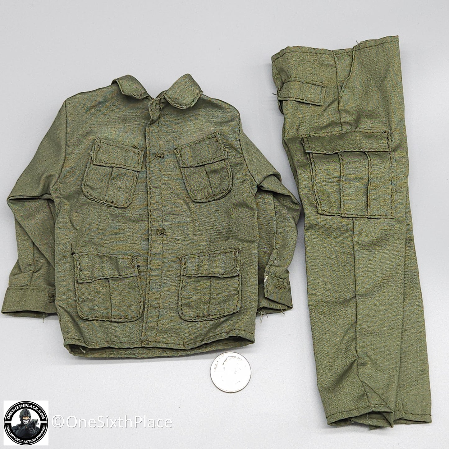1:6 scale Ultimate Soldier Vietnam Green Jungle Uniform READ NOTES for 12" Figures