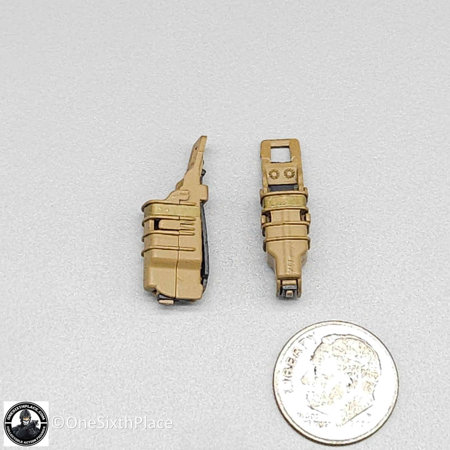 1:6 scale Easy & Simple Russian Special Operations Forces (SSO) Pistol Mag Pouch (x2) for 12" Figures