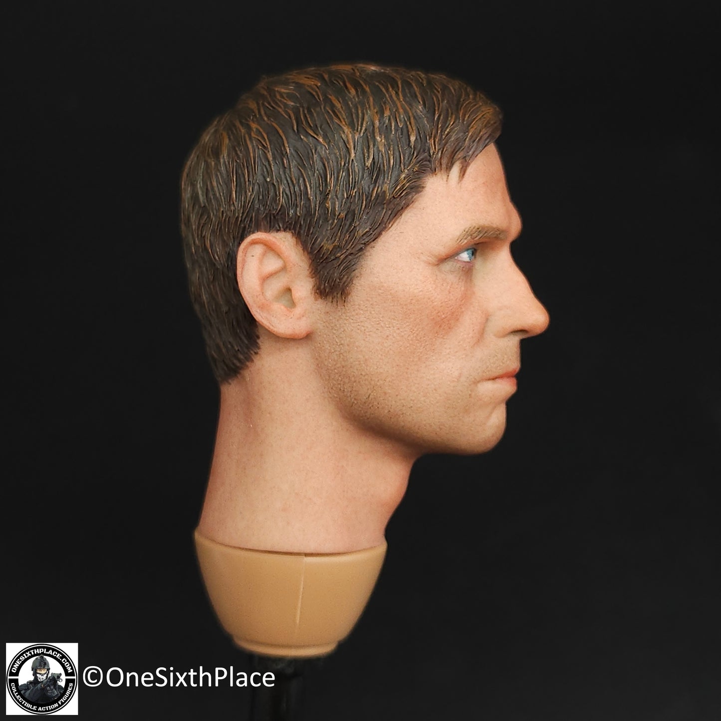 1:6 scale Ujindou Vietnam MACV-SOG Team Leader Male Head Sculpt for 12" Figures