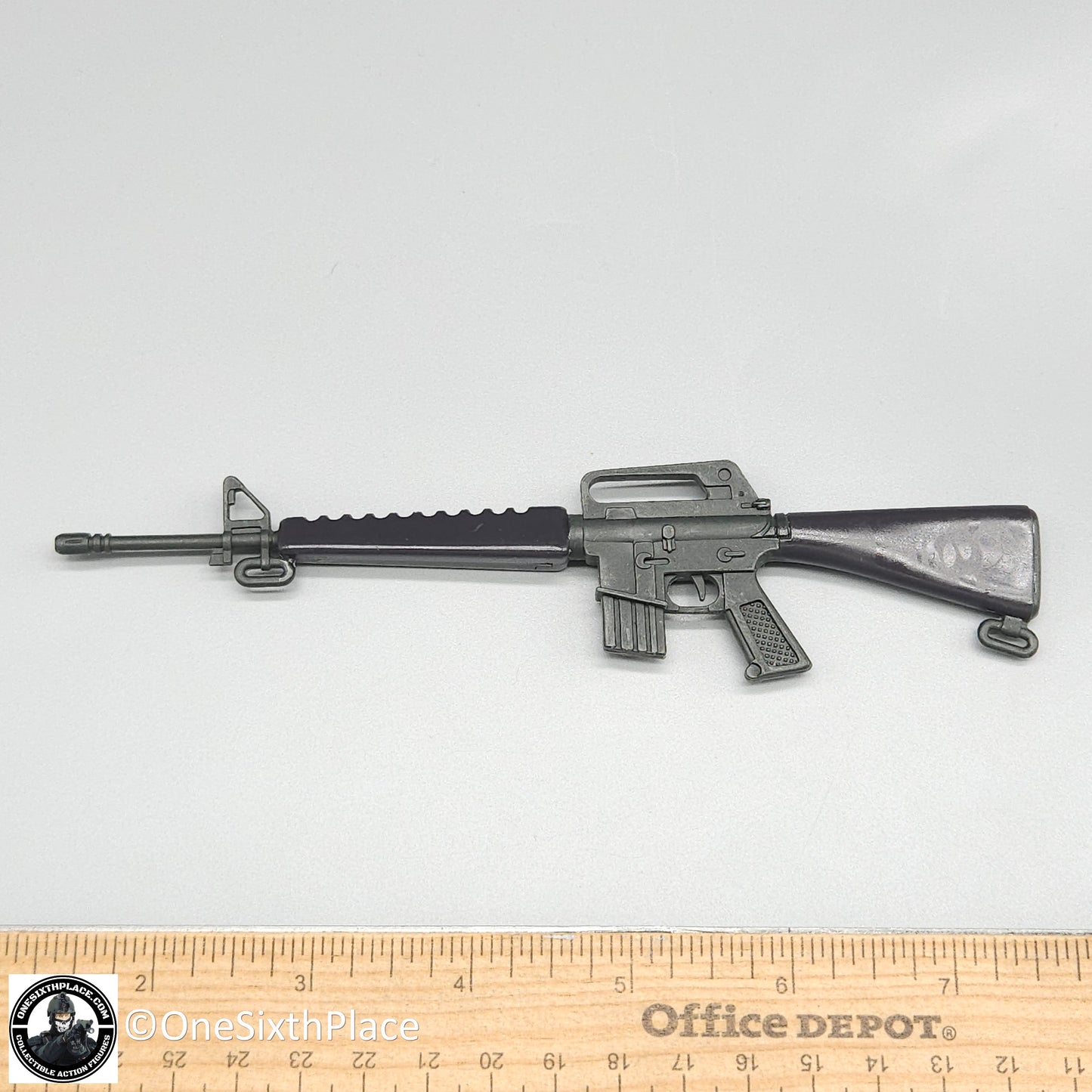 1:6 scale Hasbro Vietnam M16 Rifle for 12" Figures