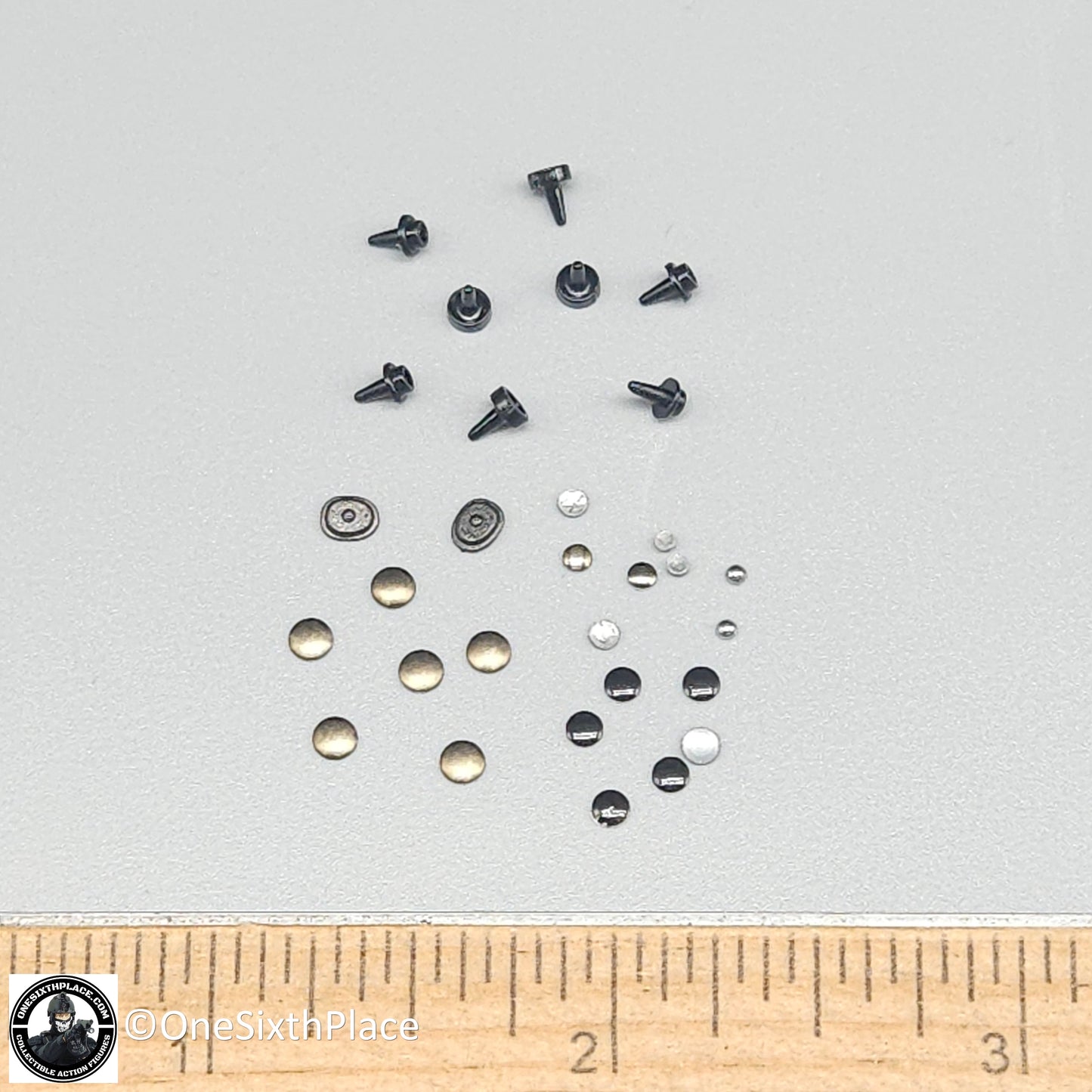 1:6 scale Ujindou Vietnam MACV-SOG Team Leader Replacement Buttons & Snaps for 12" Figures