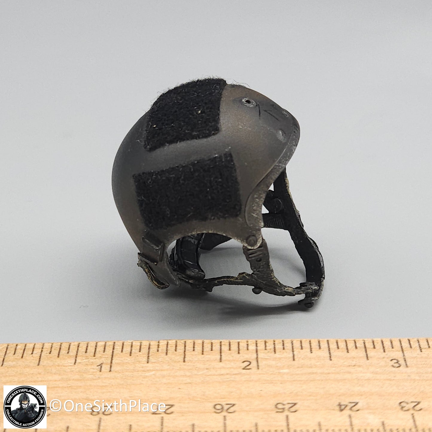 1:6 scale BBI PJ Bones Black ProTec Helmet for 12" Figures