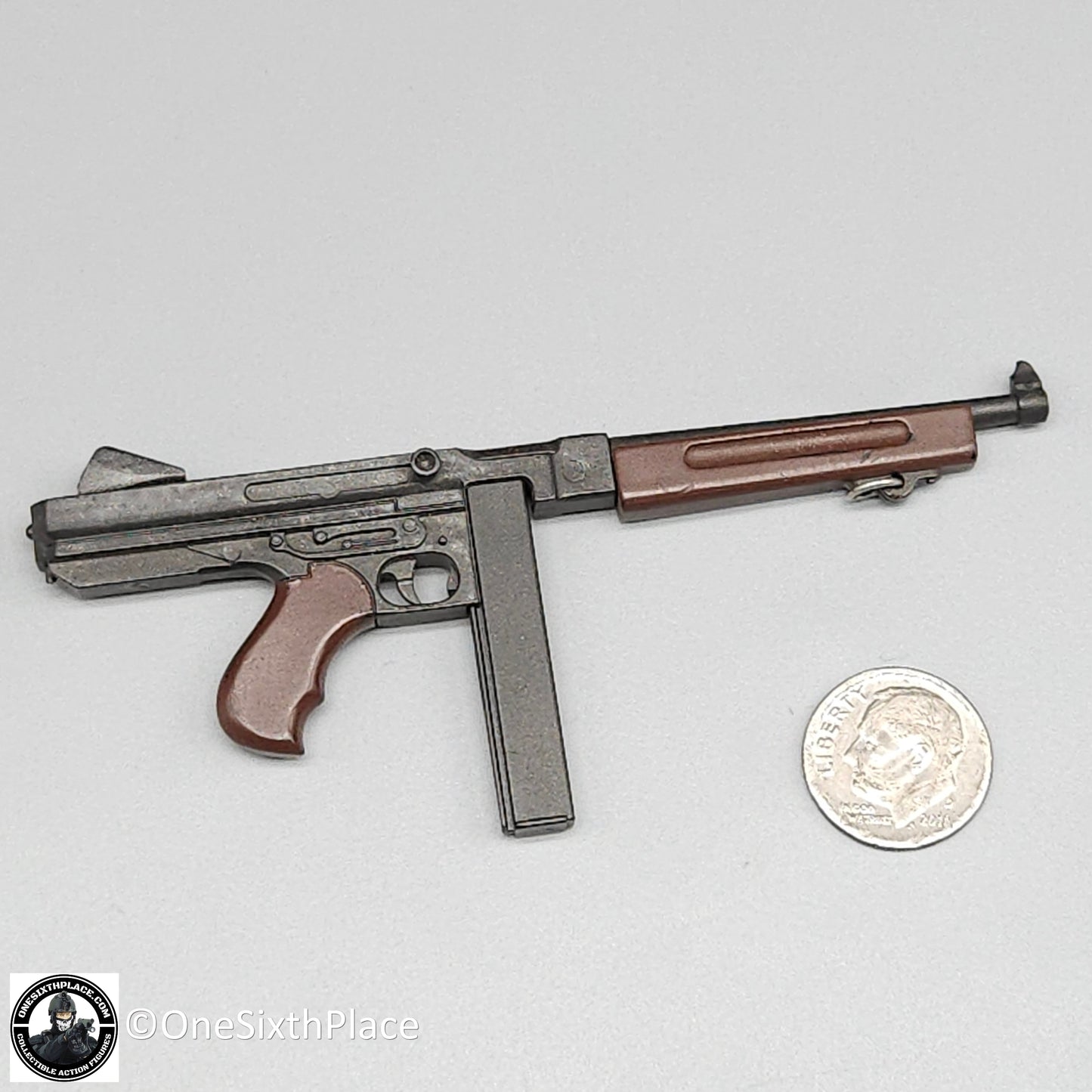 1:6 scale Dragon WWII Stockless Thompson Submachine Gun for 12" Figures
