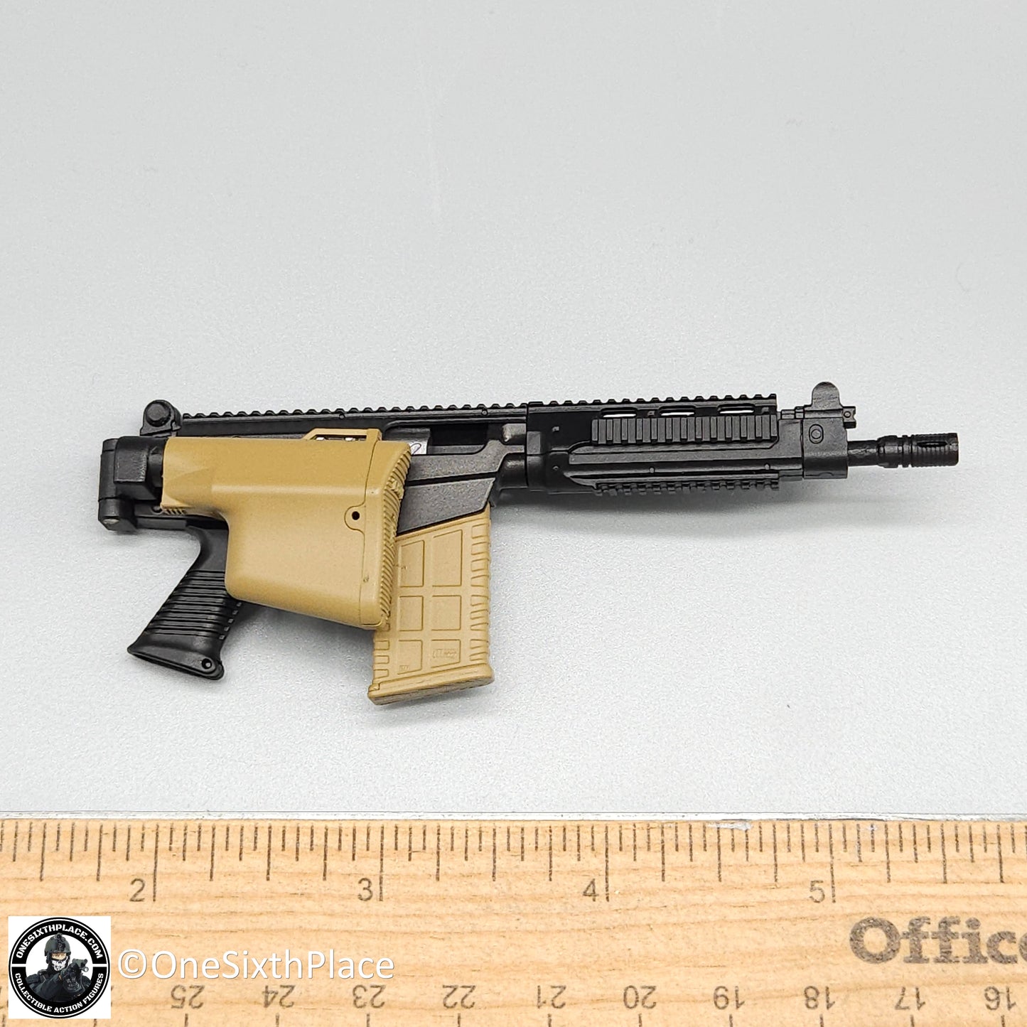 1:6 Easy & Simple PMC Weapon Set C SA58 7.62 Rifle Carbine for 12" Figures