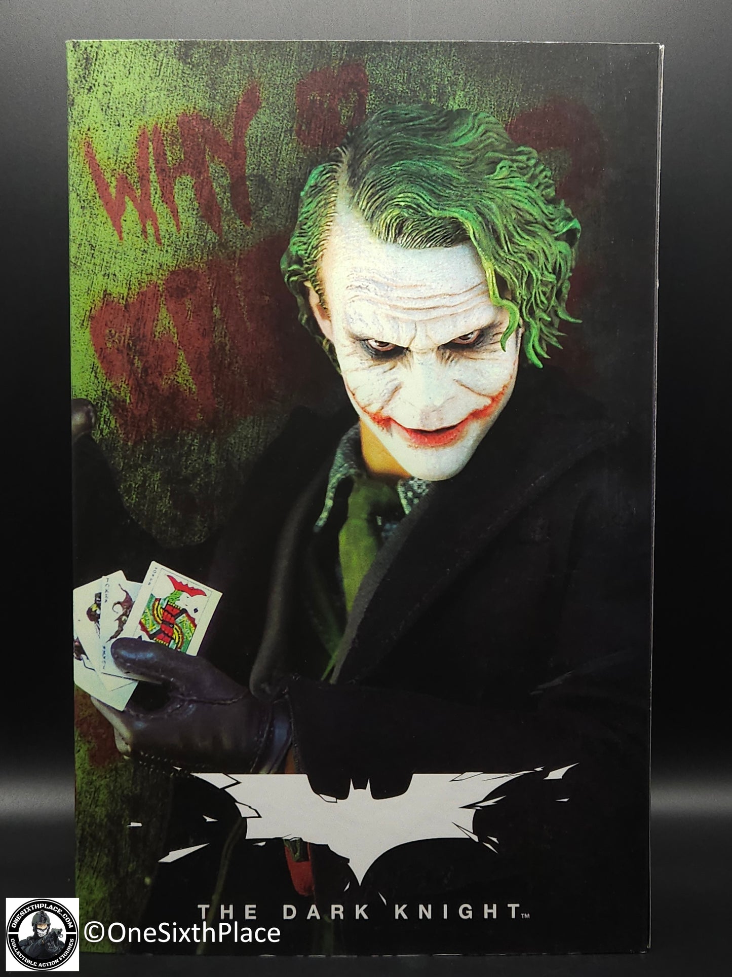 1:6 scale Hot Toys The Dark Knight Joker 12" Action Figure MMS68