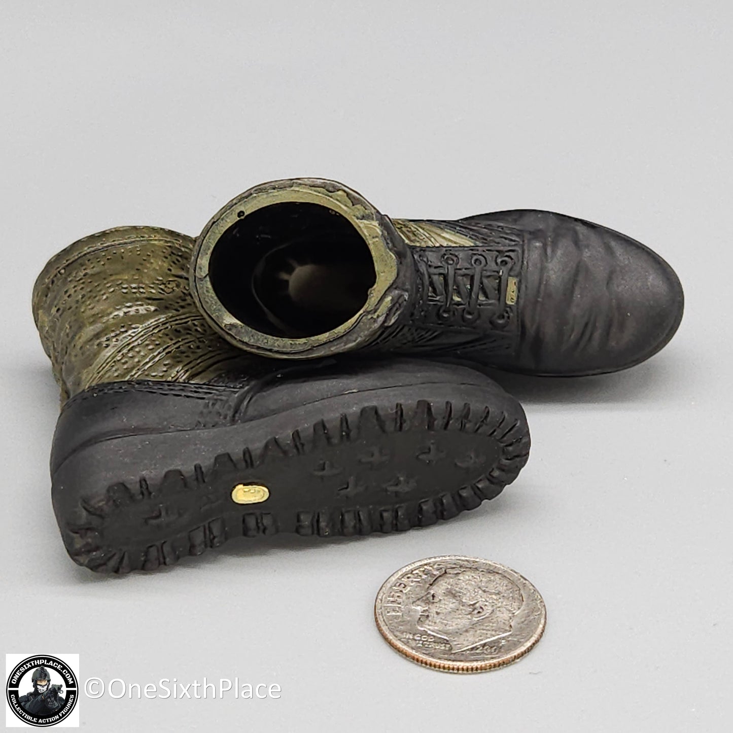 1:6 scale Ultimate Soldier Modern Jungle Boots for 12" Figures
