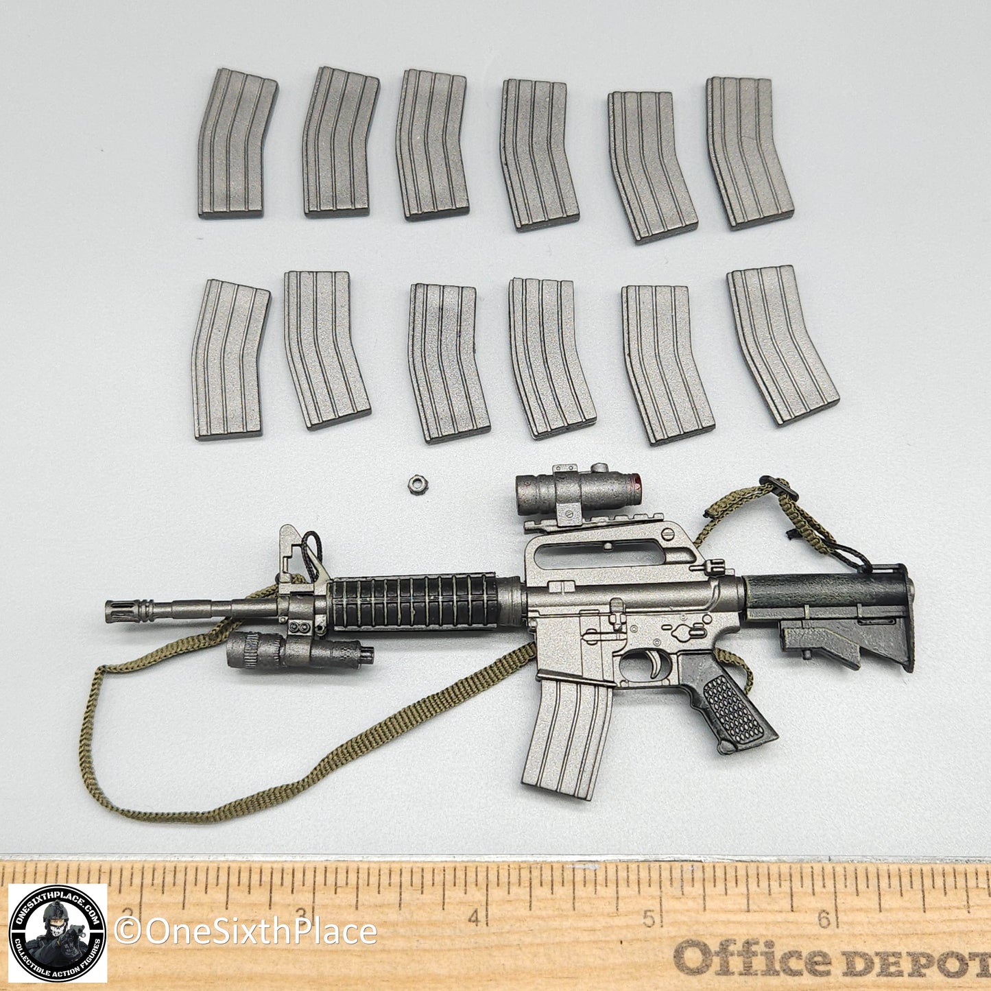 1:6 scale Toy Soldier Delta Force M727 M16 Carbine Rifle for 12" Figures