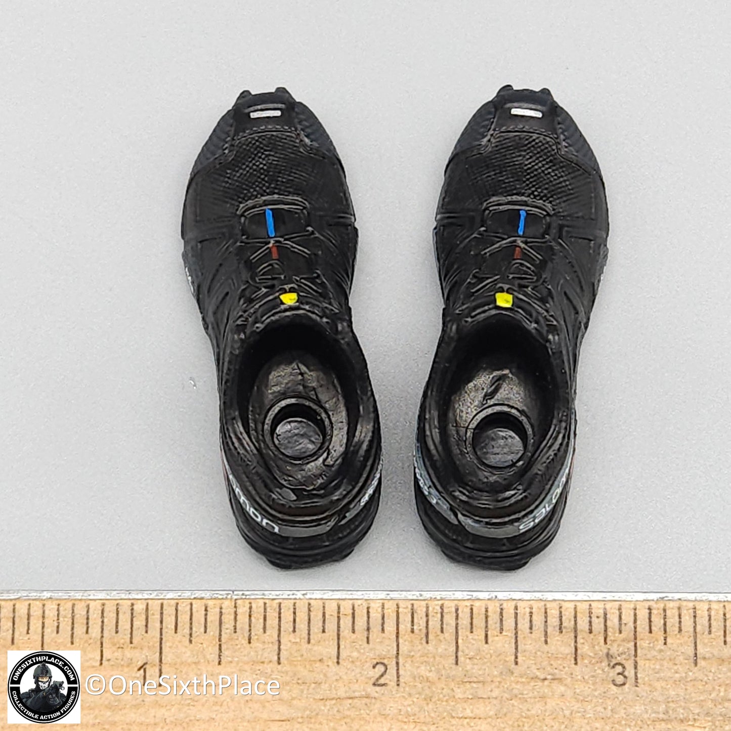 1:6 Easy & Simple 10th Special Forces Group Black Salomon Boots for 12" Figures