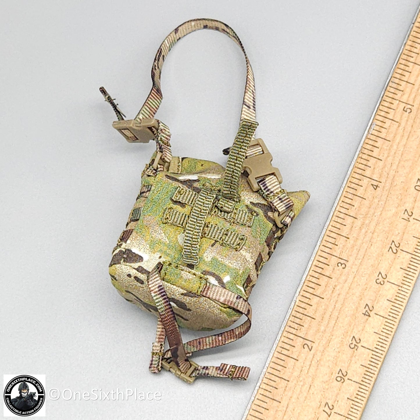 1:6 scale Easy & Simple Russian Special Operations Forces (SSO) Multicam Leg Pouch for 12" Figures