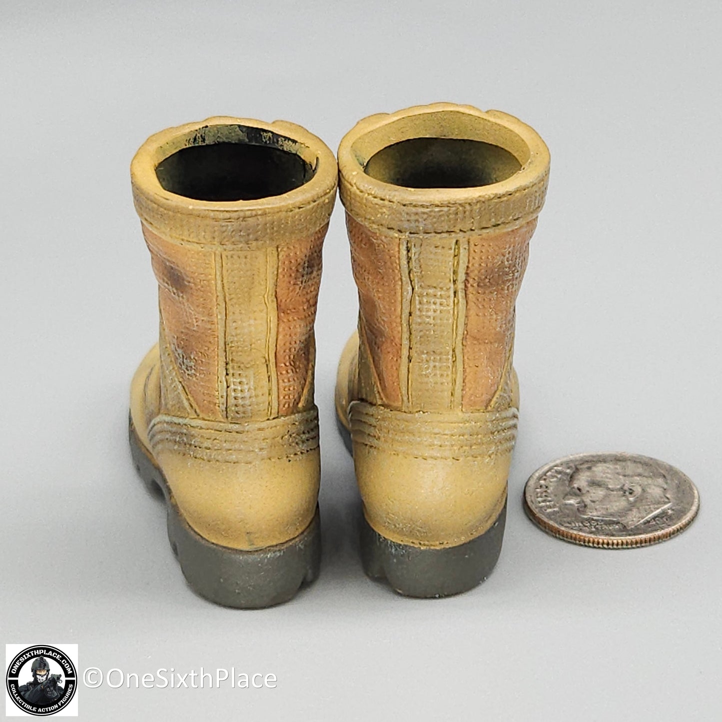1:6 scale Dragon Kenneth Bowra Desert Combat Boots for 12" Figures