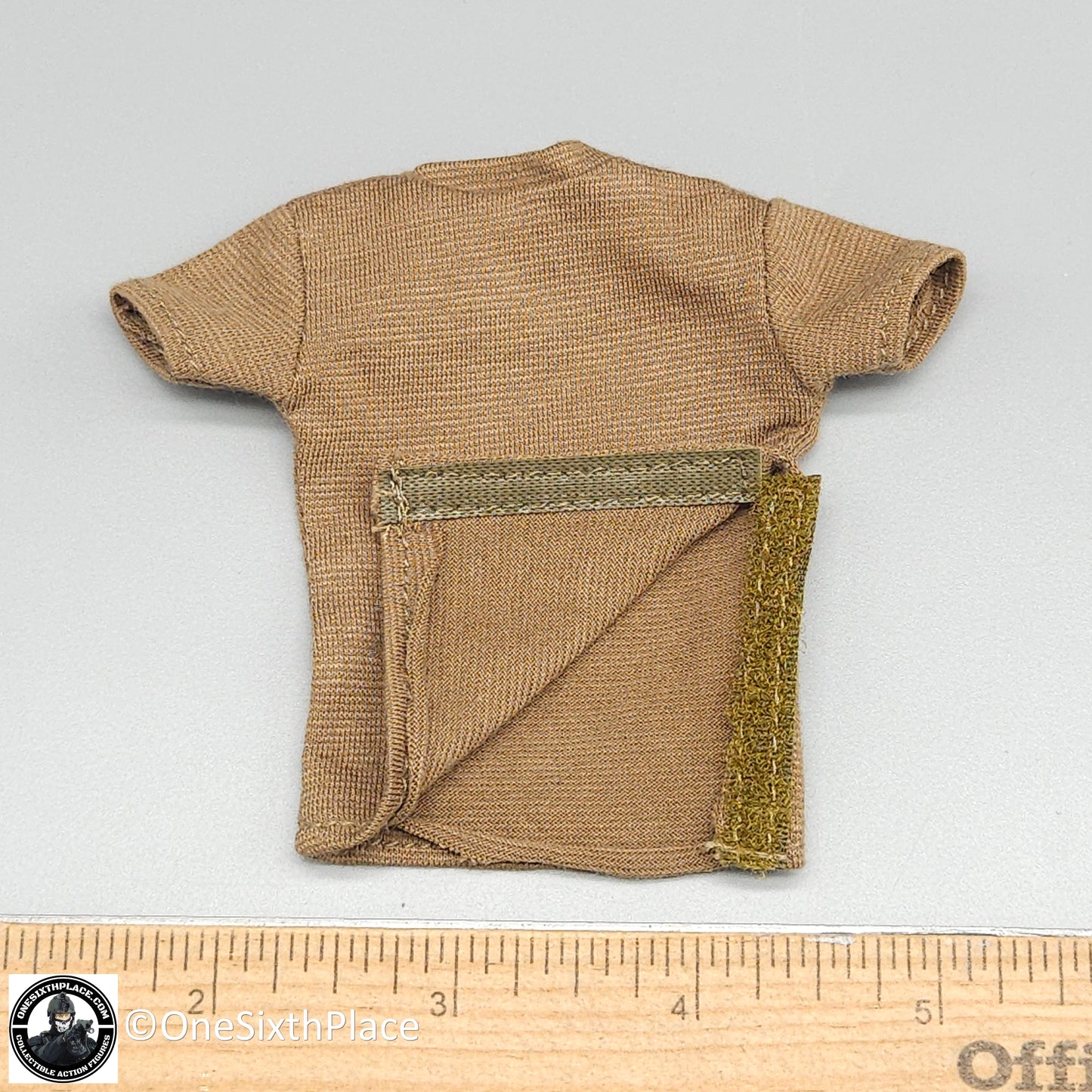 1:6 scale Dragon Jennifer Female Brown T-Shirt for 12" Figures