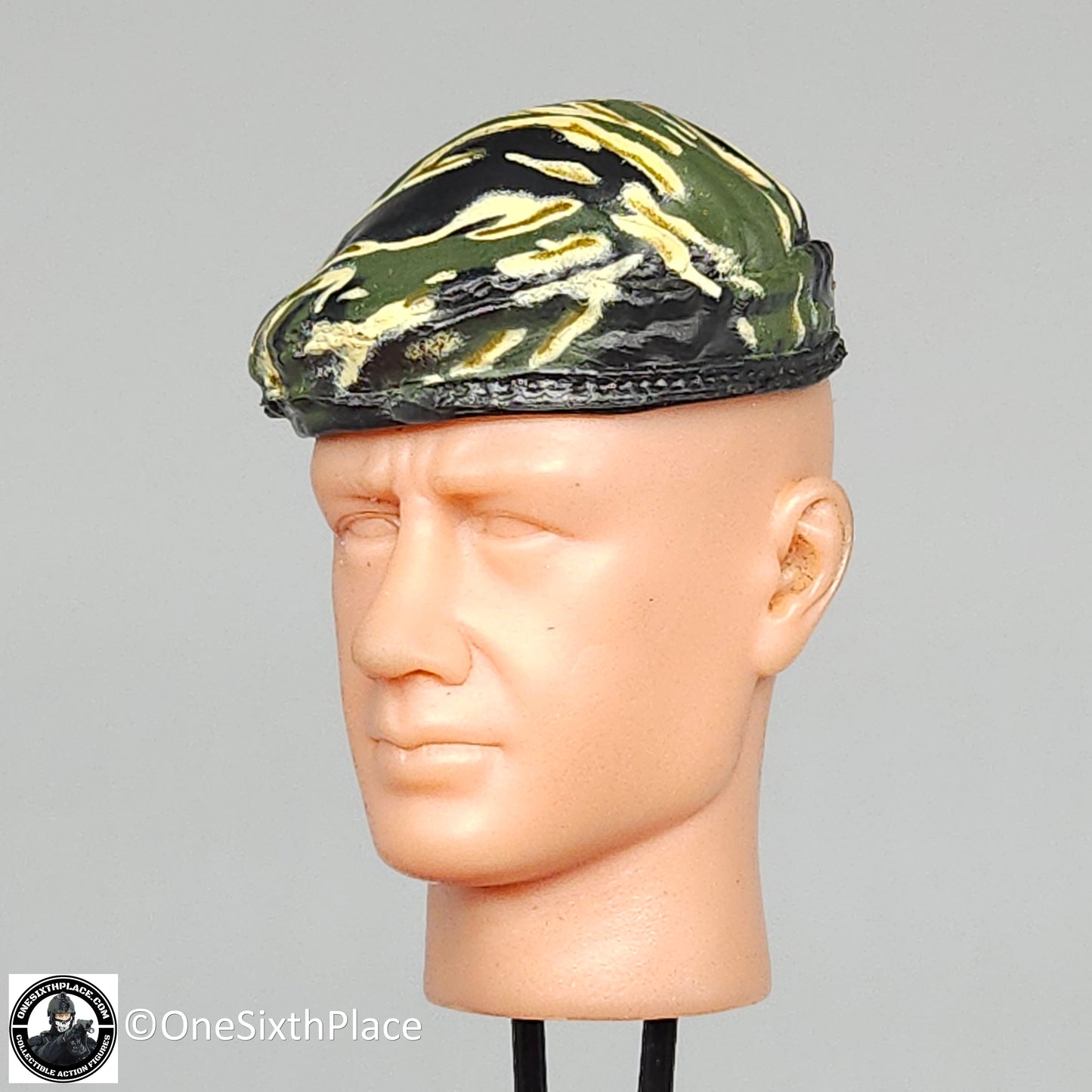 1:6 scale Ultimate Soldier Vietnam SEAL Molded Tigerstripe Beret for 12" Figures