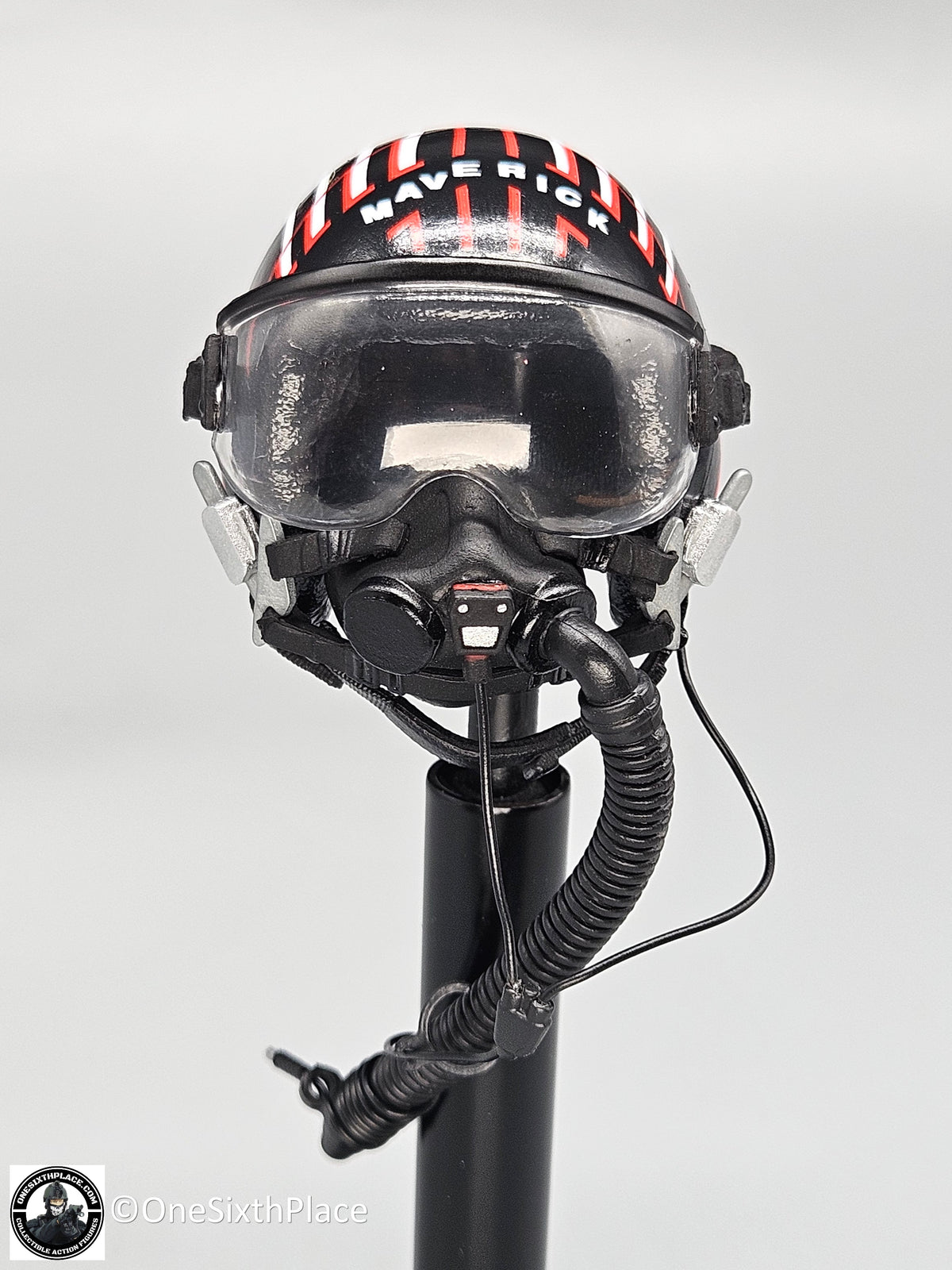 1:6 scale Shinning Toys US Navy F18 Aviator Maverick Helmet for 12" Figures