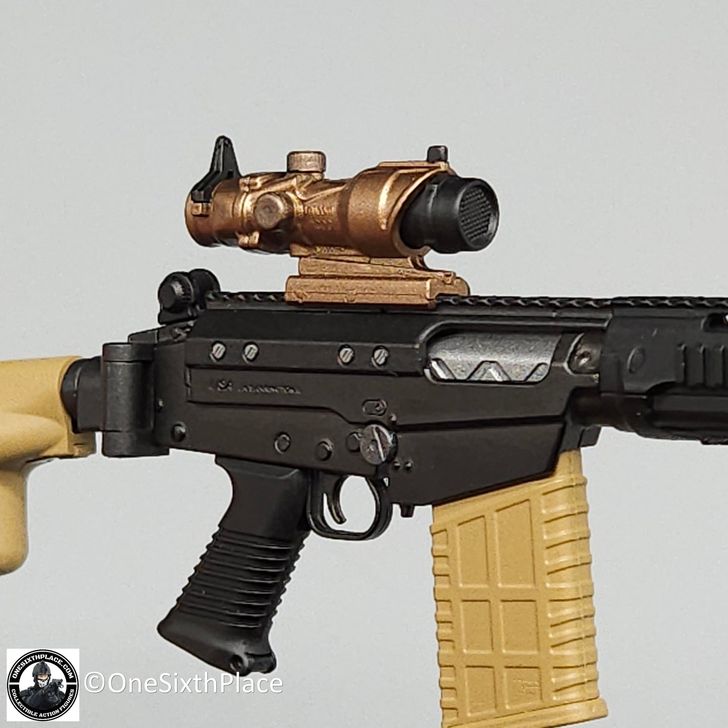 1:6 Easy & Simple PMC Weapon Set C ACOG Rifle Scope for 12" Figures