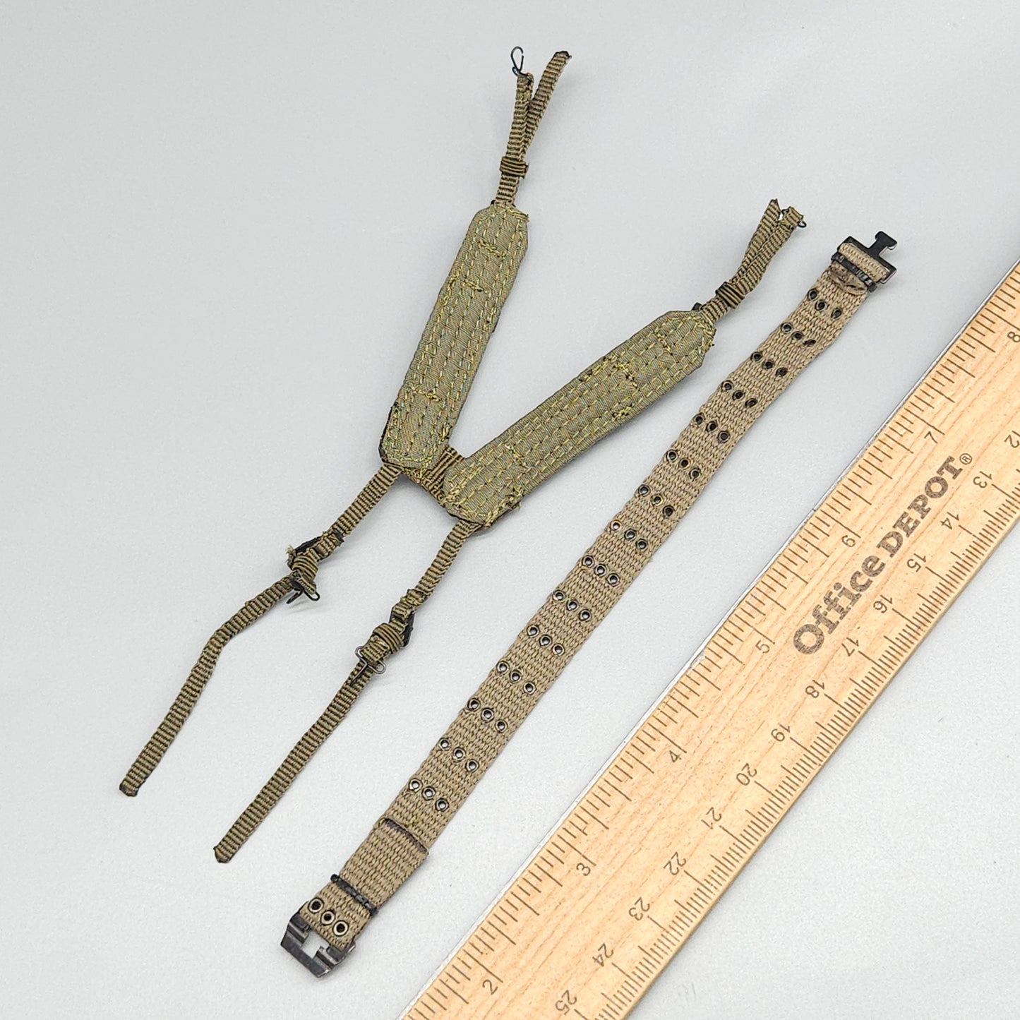 1:6 scale Toy Soldier Vietnam M56 Belt w/ Suspenders for 12" Figures