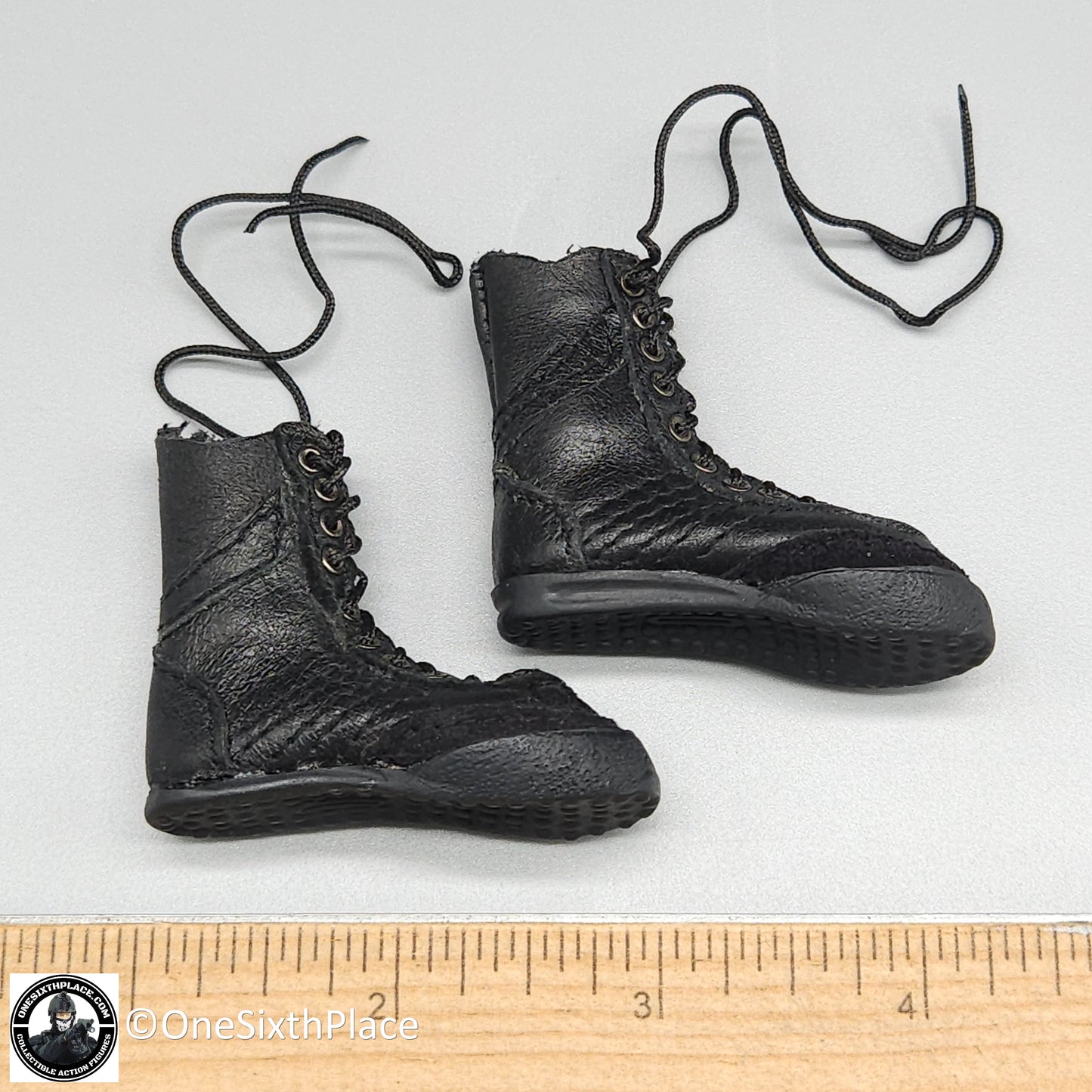 1:6 scale Toy Soldier Delta Force Leather Adidas Boots for 12" Figures
