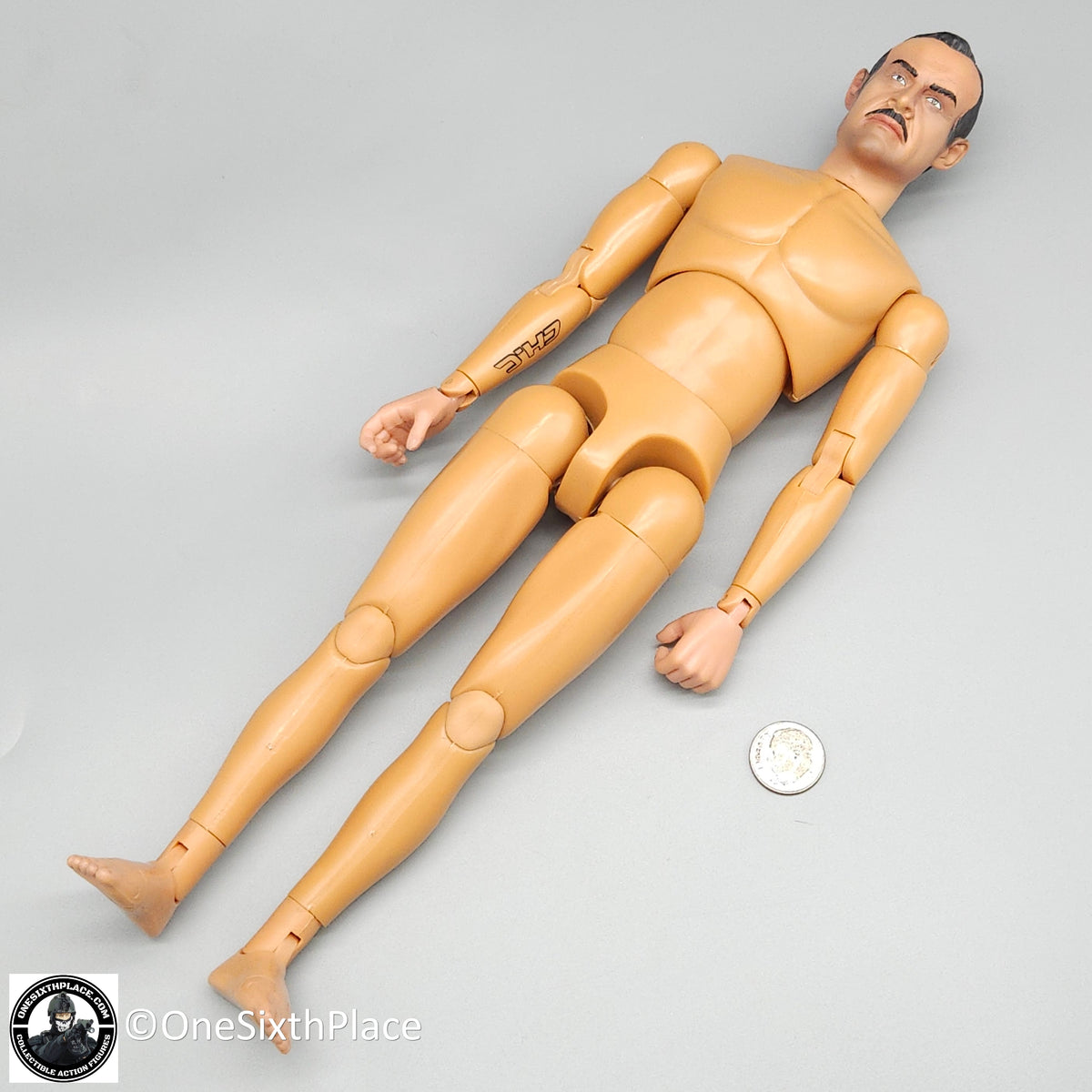 1:6 scale Dragon WWII British Paratrooper Roy Male Body w/ Head & Hands 12" Figure