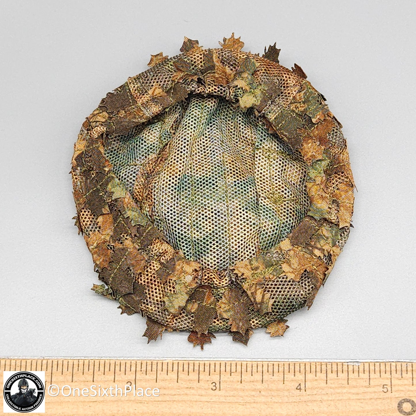 1:6 scale Easy & Simple Russian Special Operations Forces (SSO) Camo Ghillie Backpack Cover for 12" Figures