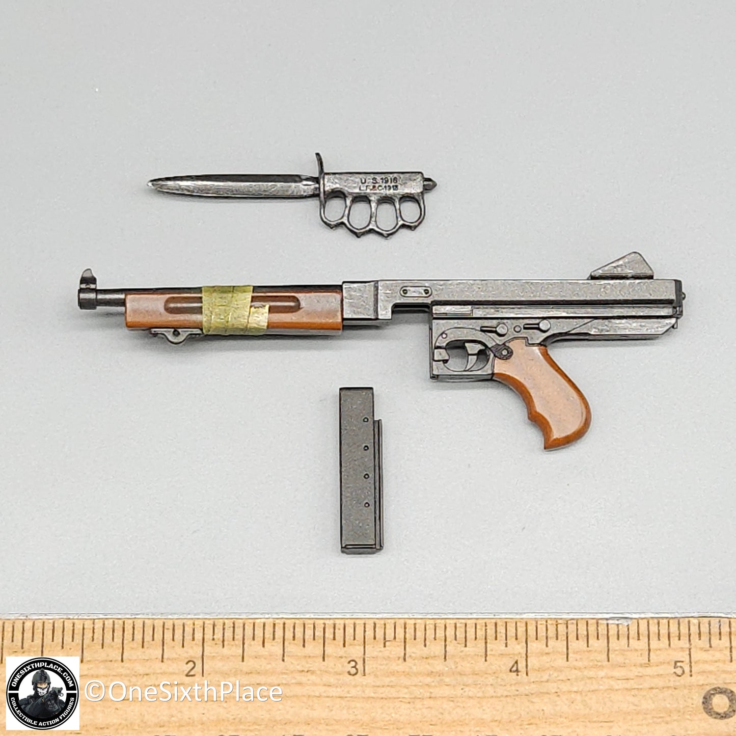 1:6 scale Dragon WWII US Paratrooper Thompson w/ Trench Knife for 12" Figures