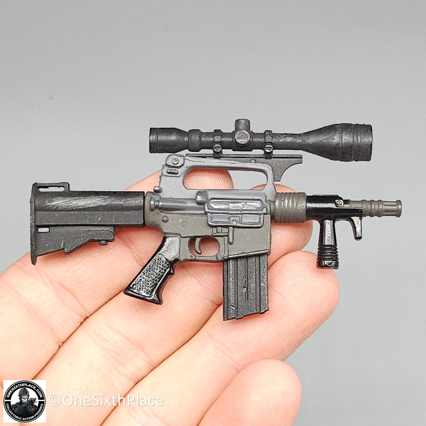 1:6 Ultimate Soldier Navy SEAL Colt M16 Pistol Rifle 12" GI Joe BBI Dragon