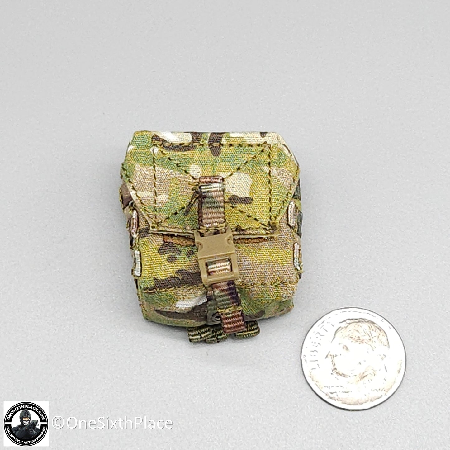 1:6 scale Easy & Simple Russian Special Operations Forces (SSO) Multicam PKM Ammo Pouch Style #2 for 12" Figures