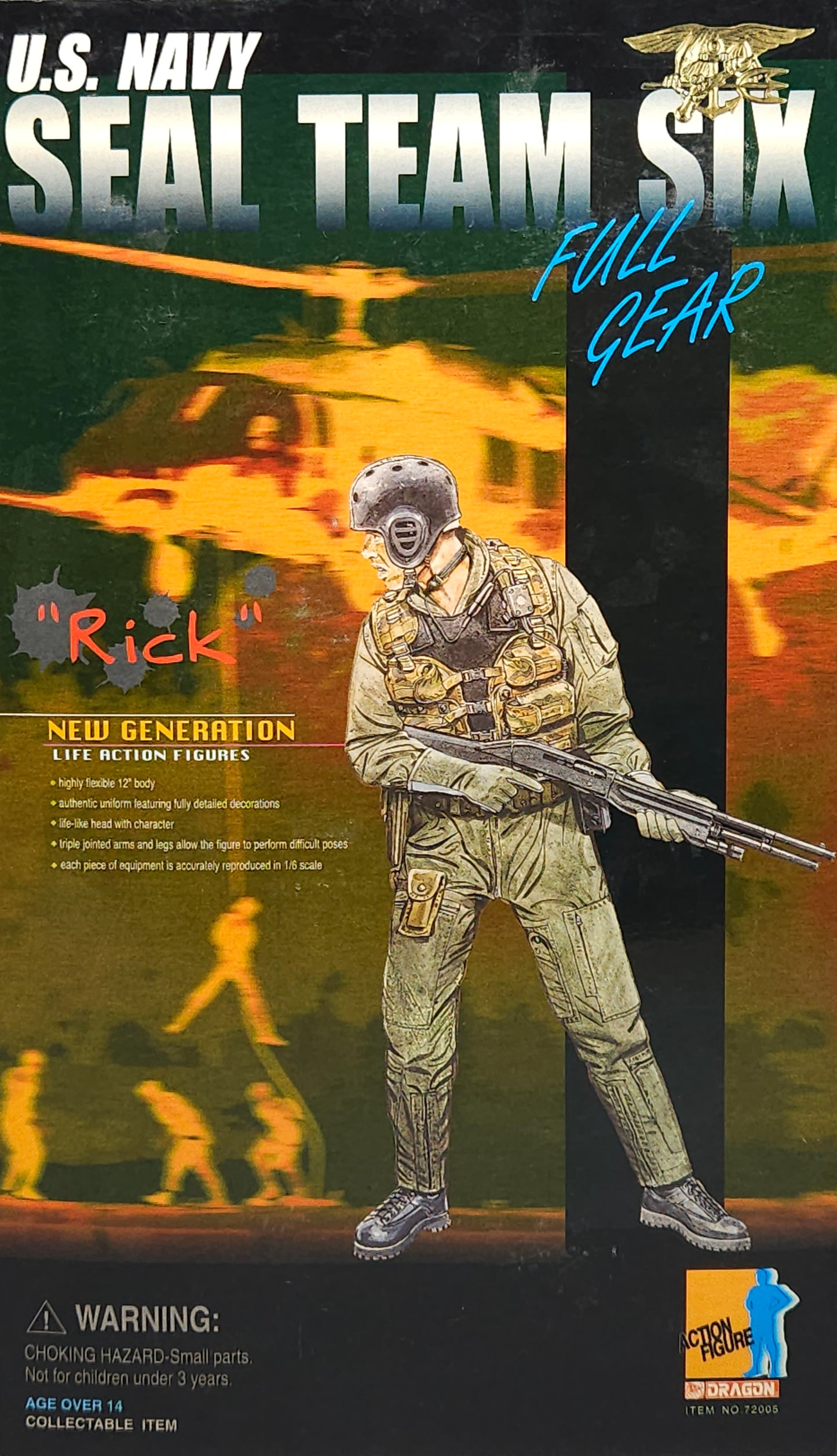 1:6 scale Dragon Navy SEAL Rick Tactical 870 Shotgun for 12" Figures
