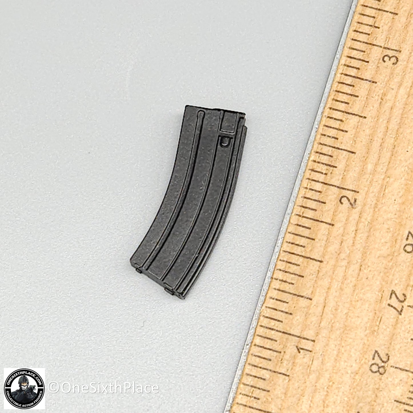 1:6 Easy & Simple 30rd Steel Ammo Mag Rifle Accessory (x1) for 12" Figures
