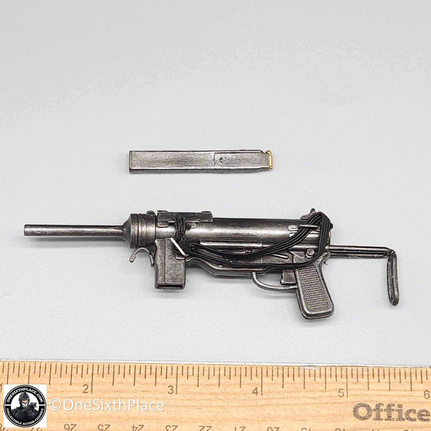 1:6 Dragon WWII Grease Gun M3 Submachine Gun for 12" Figures