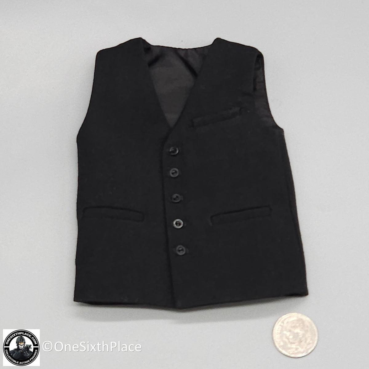 1:6 scale DiD Afghan Fighter Asad Black Vest for 12" Figures