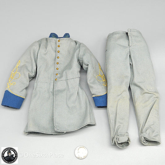 1:6 scale Sideshow Civil War Confederate Infantry Officer Uniform for 12" Figures