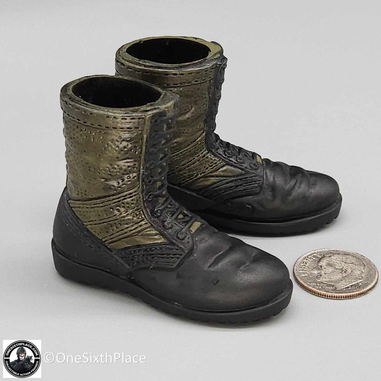 1:6 scale Ultimate Soldier Modern Jungle Boots for 12" Figures